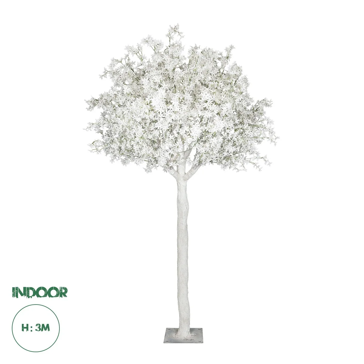 Φωτογραφία προϊόντος: GloboStar® Artificial Garden ALMOND TREE 21114 Τεχνητό Διακοσμητικό Δέντρο Αμυγδαλιά Μ380 x Π380 x Υ300cm