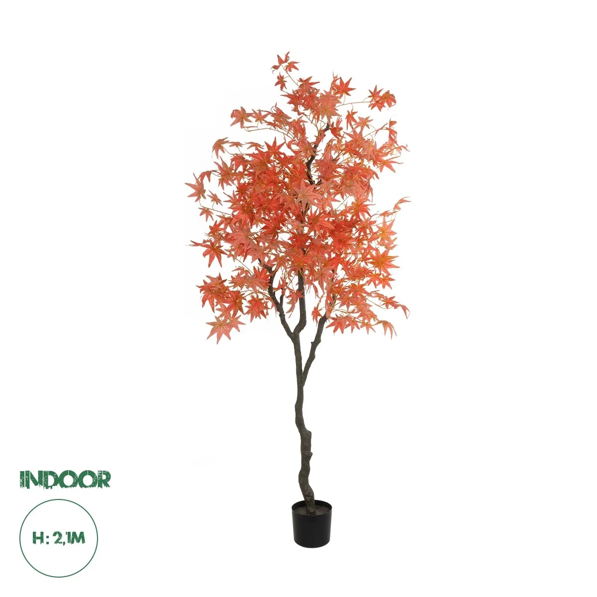 Φωτογραφία προϊόντος: GloboStar® Artificial Garden MAPLE TREE 21105 Τεχνητό Διακοσμητικό Δέντρο Σφένδαμος Μ90 x Π90 x Υ210cm