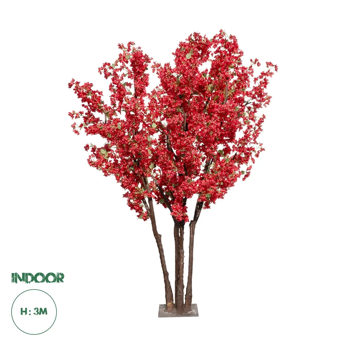 Φωτογραφία προϊόντος: GloboStar® Artificial Garden AZALEA TREE 21059 Τεχνητό Διακοσμητικό Δέντρο Αζαλέα Μ230 x Π230 x Υ300cm