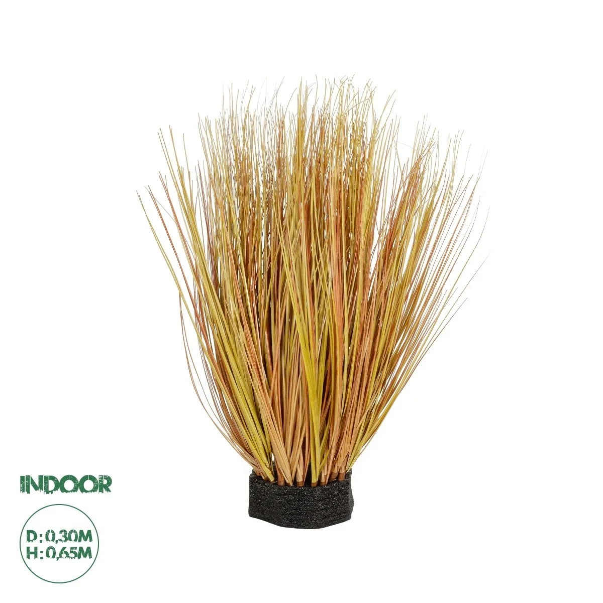 Φωτογραφία προϊόντος: GloboStar® Artificial Garden GRASS BUSH 21171 Τεχνητό Διακοσμητικό Φυτό Θάμνος Γρασίδι Μ30 x Π20 x Υ65cm