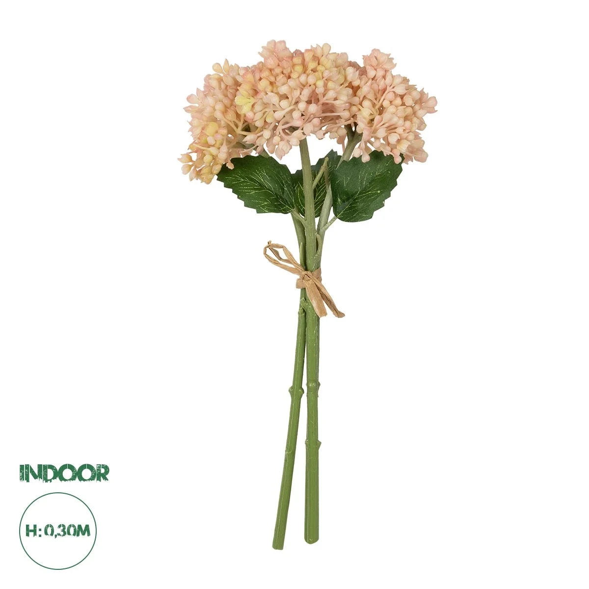 Φωτογραφία προϊόντος: GloboStar® Artificial Garden SALMON PINK HYACINTH BOUQUET 21355 Τεχνητό Διακοσμητικό Μπουκέτο Ροζ Υάκυνθος Y30cm
