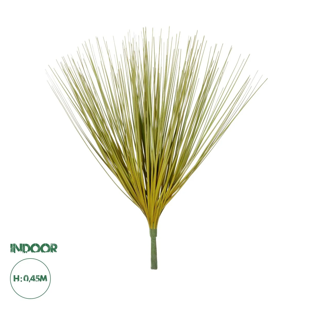 Φωτογραφία προϊόντος: GloboStar® Artificial Garden YELLOW GREEN GRASS BOUQUET 21158 Τεχνητό Διακοσμητικό Μπουκέτο Grass Κίτρινο Πράσινο Y45cm