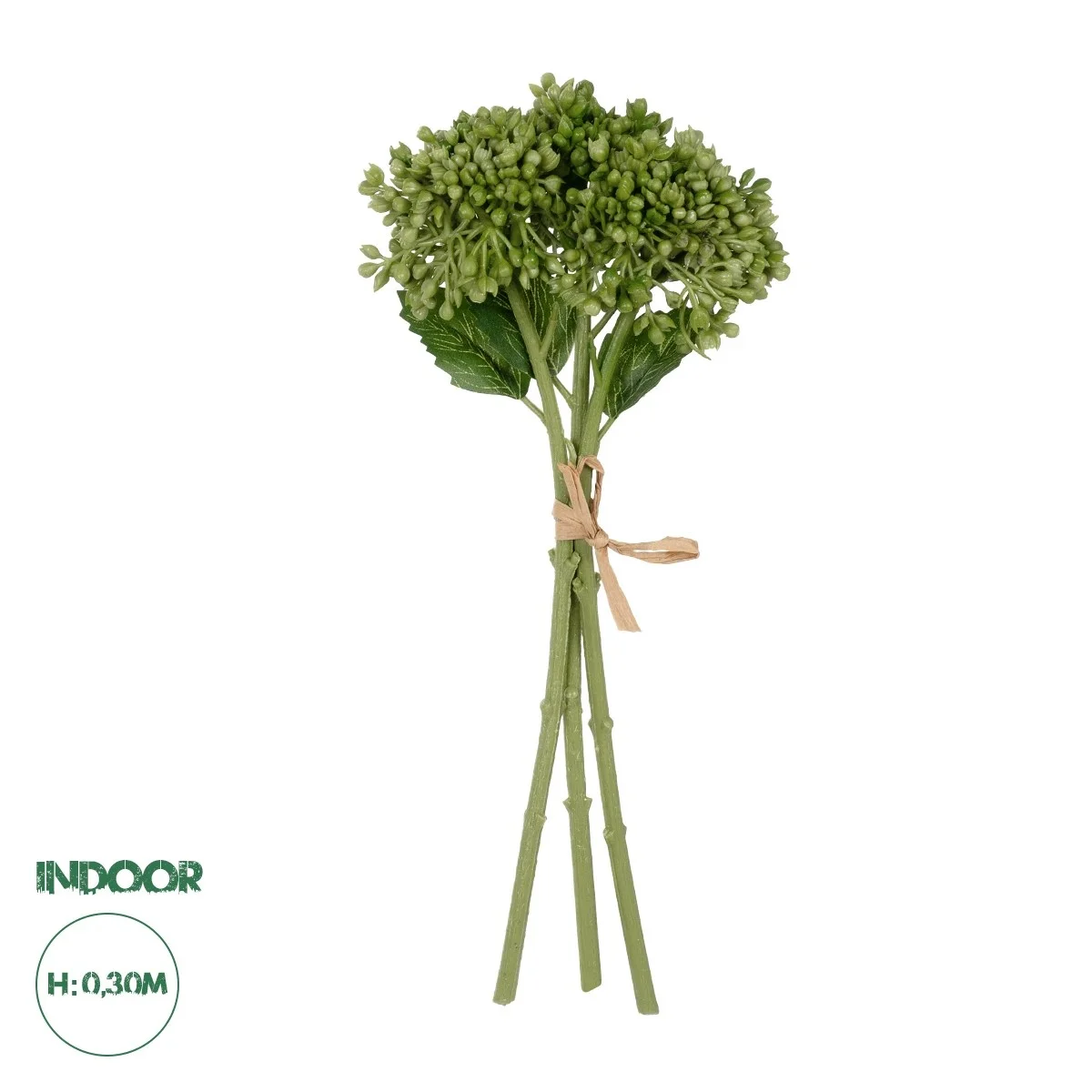 Φωτογραφία προϊόντος: GloboStar® Artificial Garden GREEN HYACINTH BOUQUET 21354 Τεχνητό Διακοσμητικό Μπουκέτο Πράσινος Υάκυνθος Y30cm