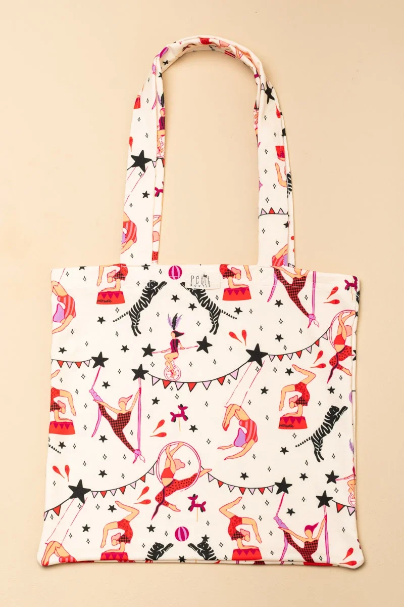 Φωτογραφία προϊόντος: Cream Circus Φούτερ Tote Bag Petit Boutik