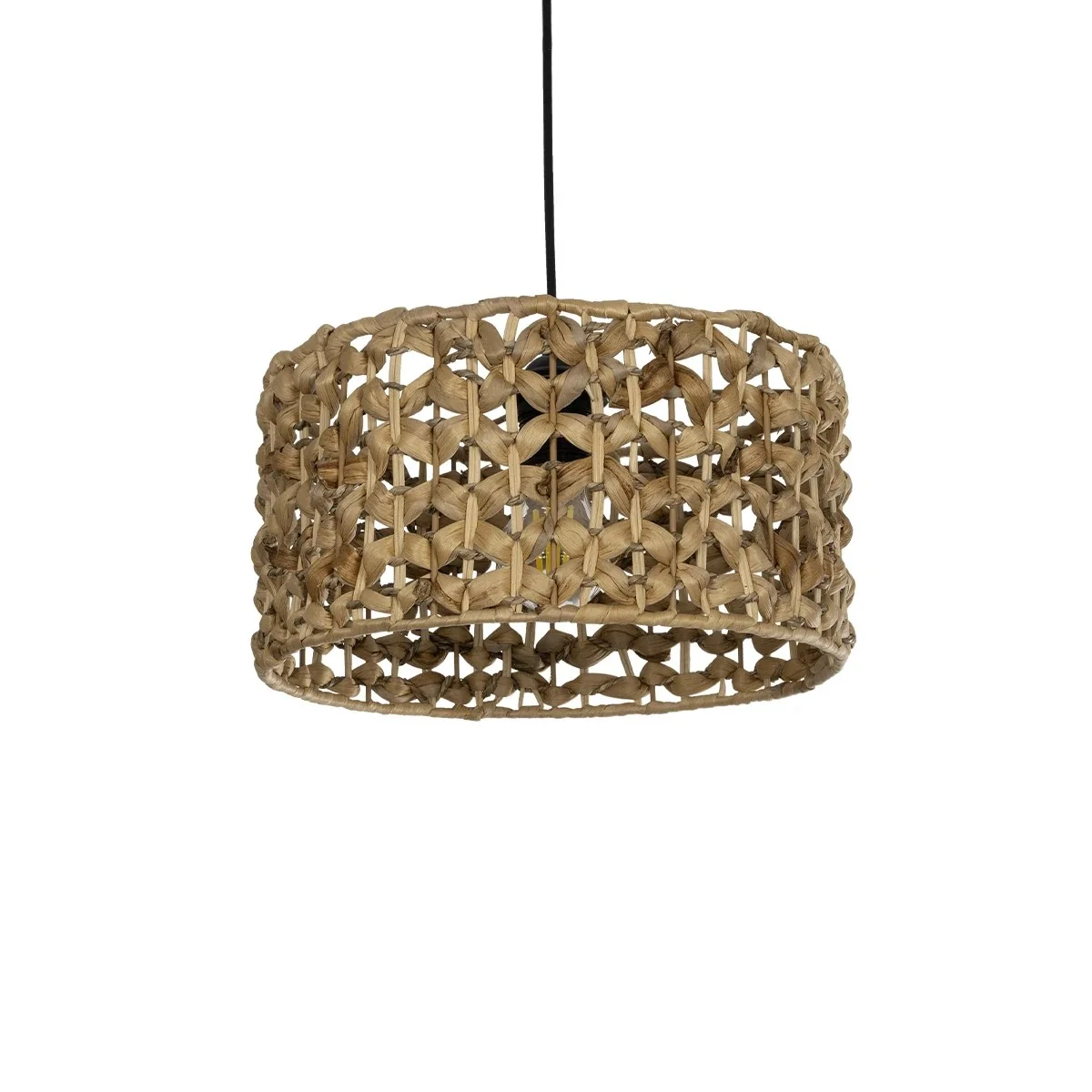 Φωτογραφία προϊόντος: GLOBOSTAR® SAND 204-0160 Boho Κρεμαστό Φωτιστικό Οροφής με Ντουί 1 x E27 AC 220-240V IP20 - Καφέ - Μ30 x Π30 x Υ19cm