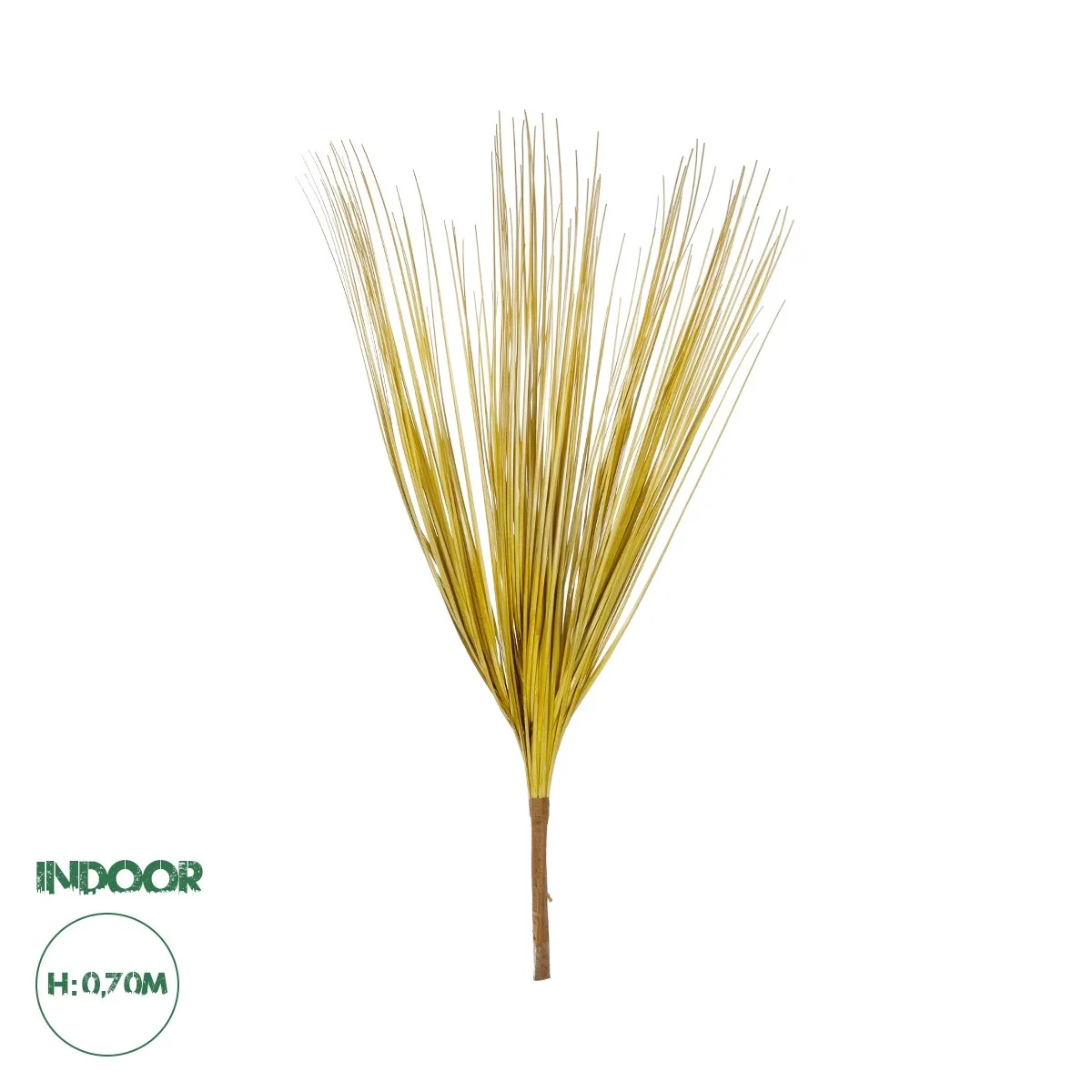 Φωτογραφία προϊόντος: GloboStar® Artificial Garden YELLOW GRASS BOUQUET 21159 Τεχνητό Διακοσμητικό Μπουκέτο Grass Κίτρινο Y70cm