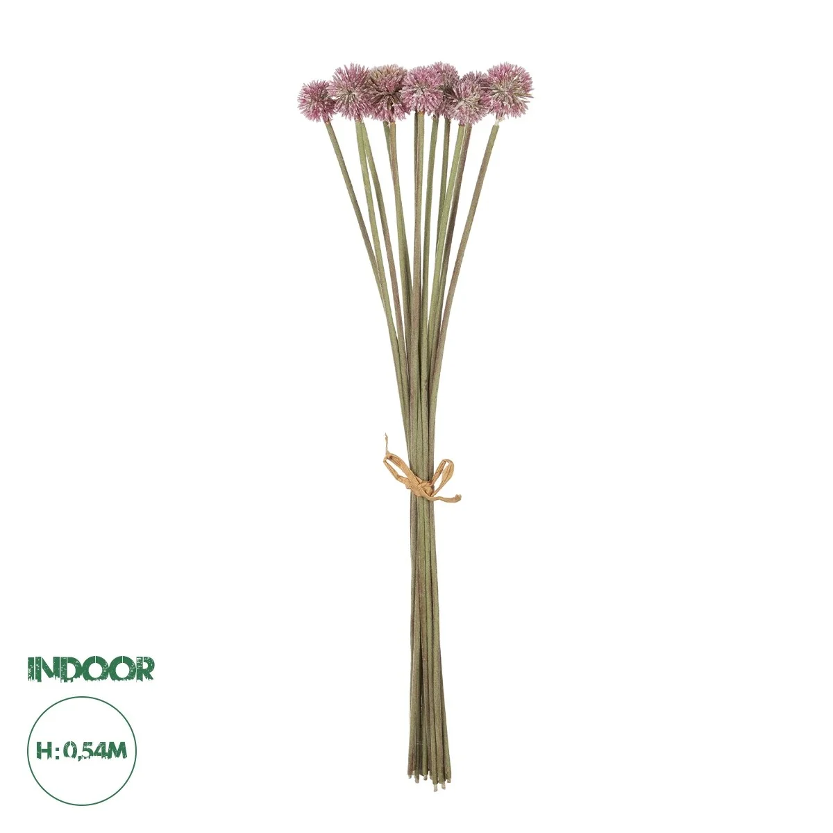 Φωτογραφία προϊόντος: GloboStar® Artificial Garden PURPLE DANDELION BOUQET 21360 Τεχνητό Διακοσμητικό Ταραξάκο Μπουκέτο Y54cm