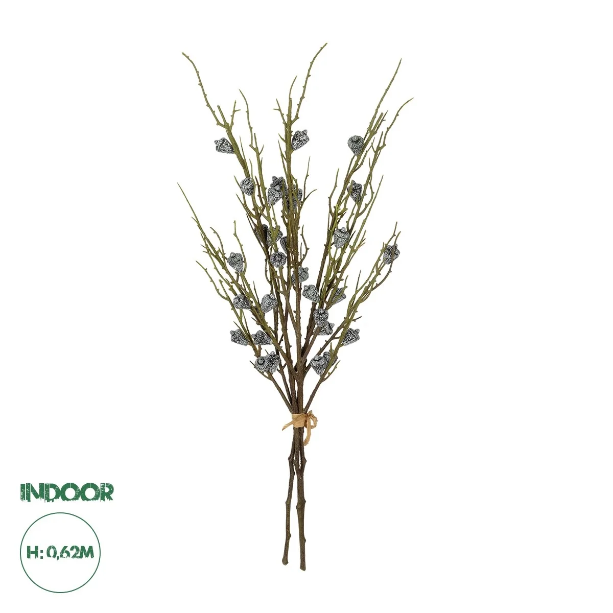 Φωτογραφία προϊόντος: GloboStar® Artificial Garden GREEN EUCALYPTUS FRUIT BOUQET 21431 Tεχνητό Διακοσμητικό Μπουκέτο Ευκάληπτος Πράσινο Y62cm