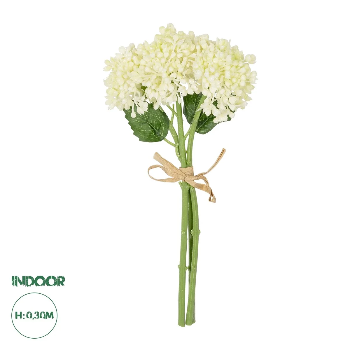 Φωτογραφία προϊόντος: GloboStar® Artificial Garden WHITE HYACINTH BOUQUET 21351 Τεχνητό Διακοσμητικό Μπουκέτο Λευκός Υάκυνθος Y30cm