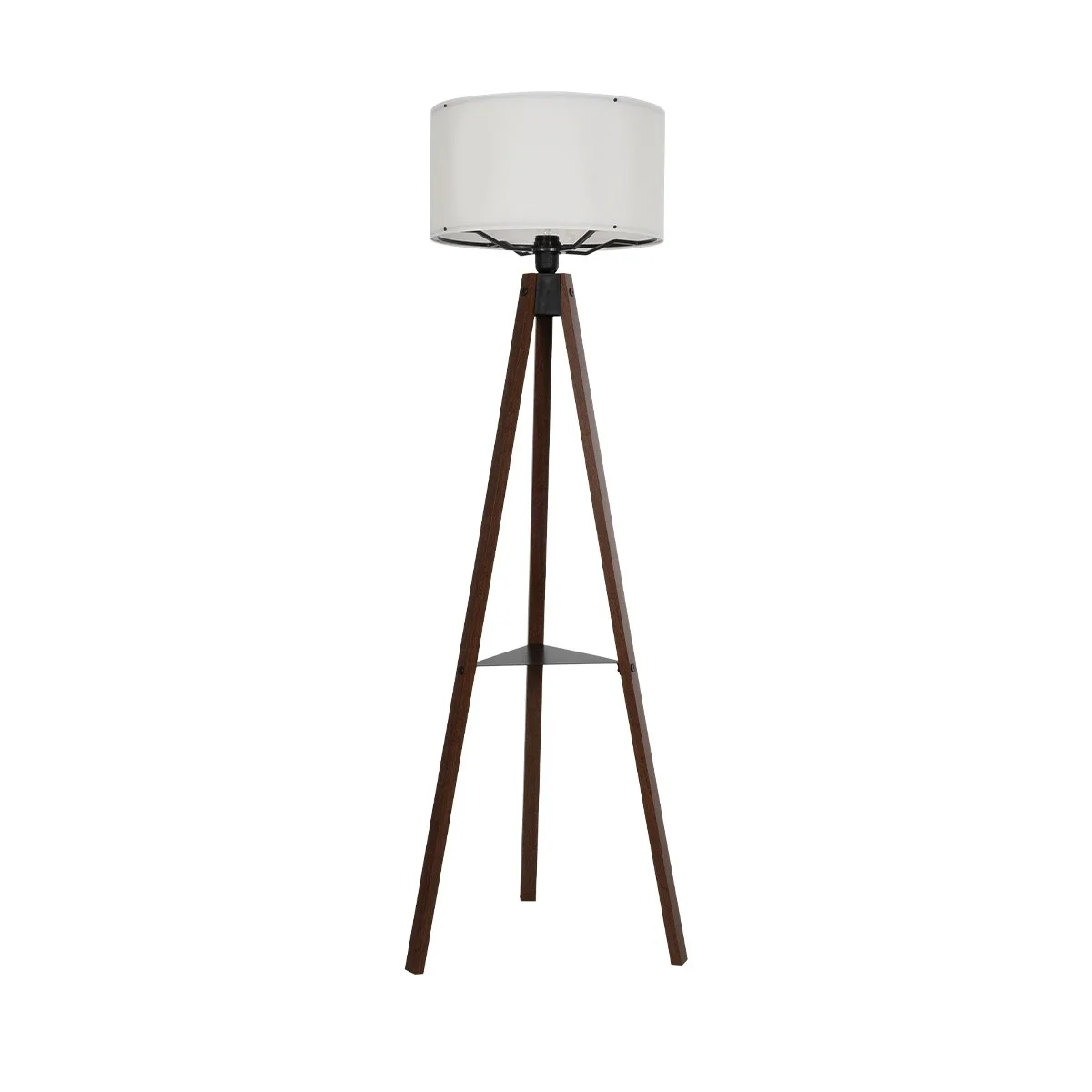 Φωτογραφία προϊόντος: GLOBOSTAR® SHELF 204-0129 Μοντέρνο Επιδαπέδιο Φωτιστικό με Ντουί 1 x E27 AC 220-240V IP20 - Καφέ & Μπεζ - Μ45 x Π45 x Υ135cm