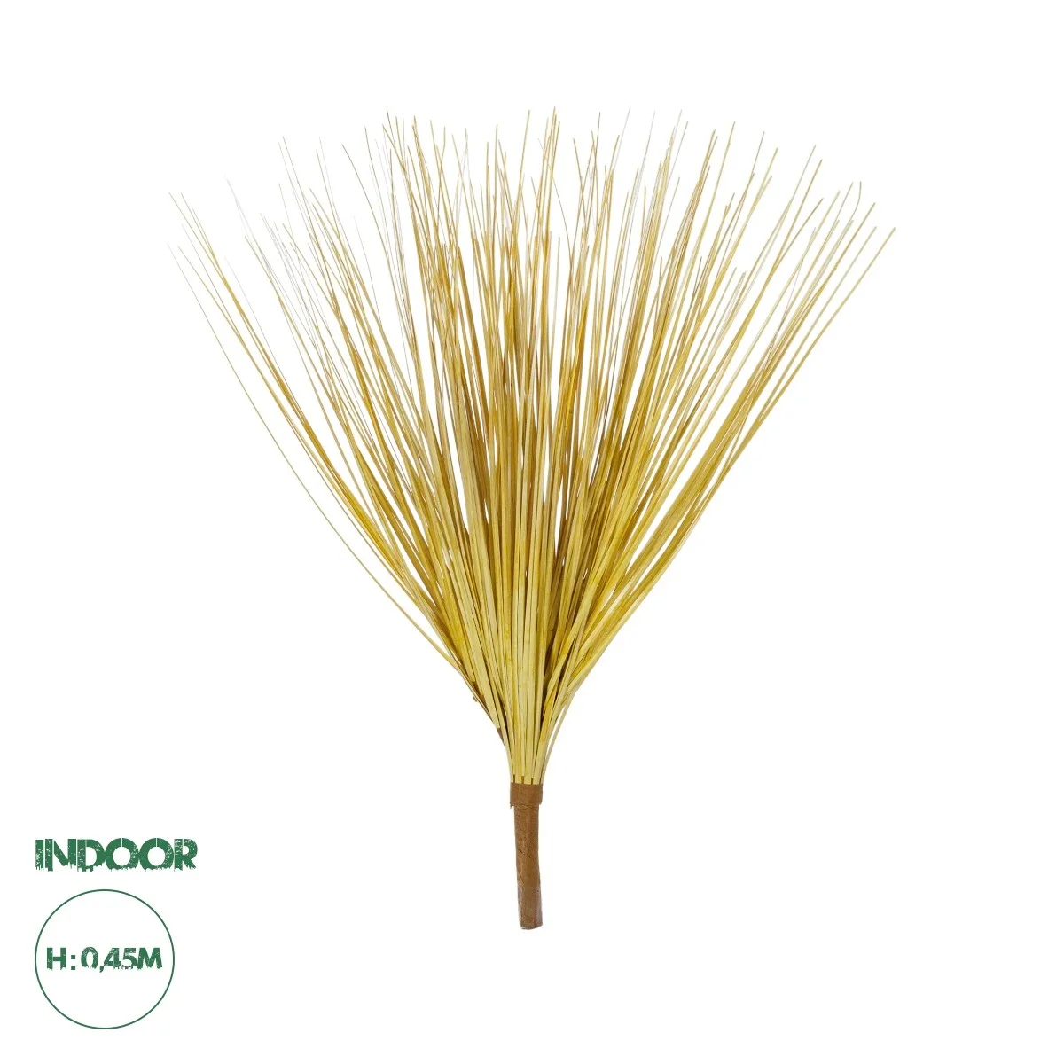Φωτογραφία προϊόντος: GloboStar® Artificial Garden YELLOW GRASS BOUQUET 21156 Τεχνητό Διακοσμητικό Μπουκέτο Grass Μπέζ Y45cm