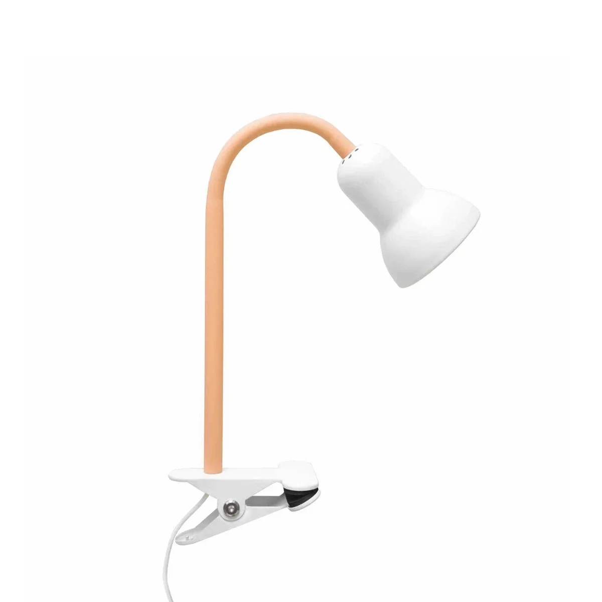 Φωτογραφία προϊόντος: GLOBOSTAR® TAVOLO 204-0151 Παιδικό Επιτραπέζιο Φωτιστικό Πορτατίφ με Ντουί 1 x E14 AC 220-240V IP20 - Πορτοκαλί & Λευκό - Μ11 x Π9 x Υ35cm