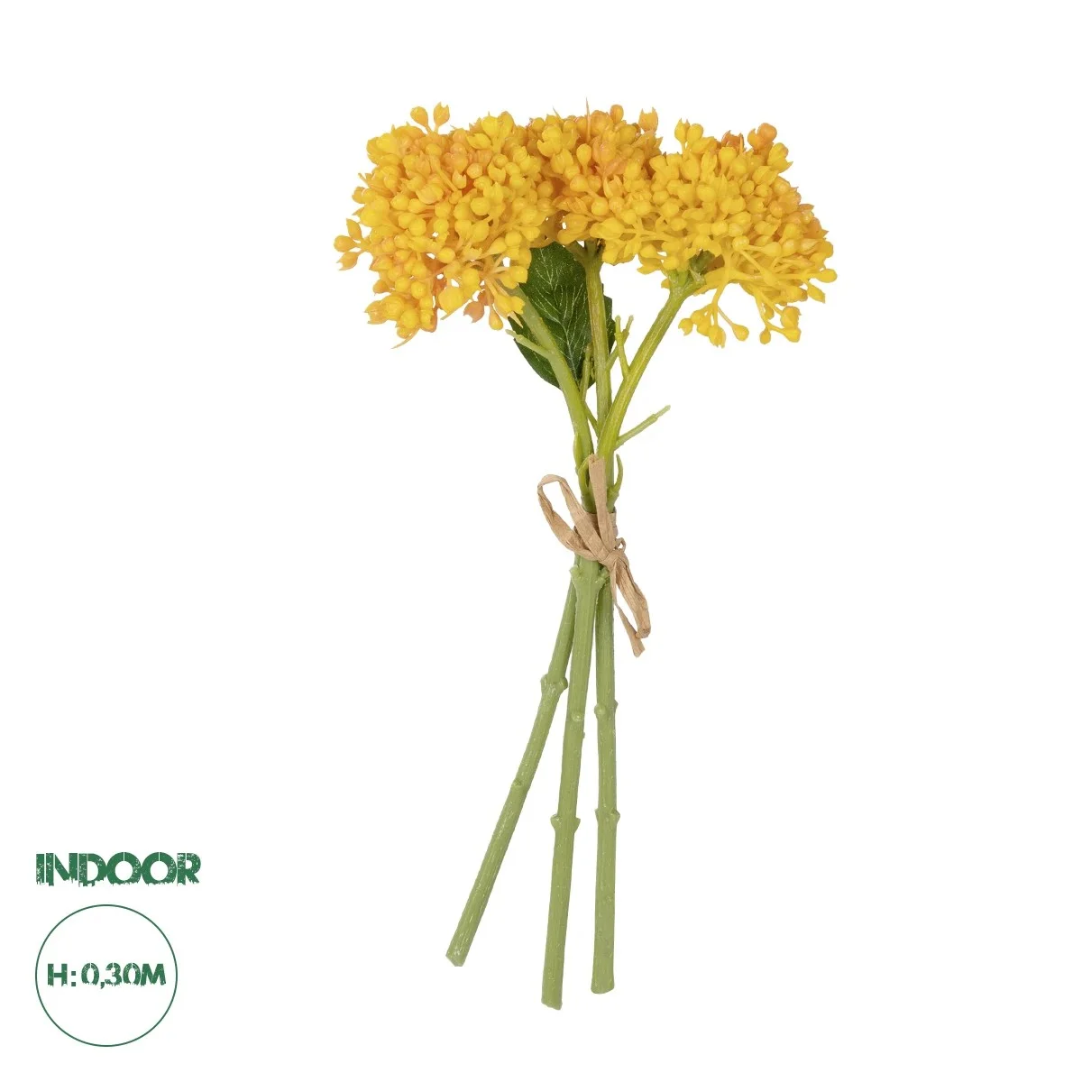 Φωτογραφία προϊόντος: GloboStar® Artificial Garden YELLOW HYACINTH BOUQUET 21352 Τεχνητό Διακοσμητικό Μπουκέτο Κίτρινος Υάκυνθος Y30cm