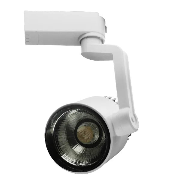 Φωτογραφία προϊόντος: GloboStar S-40043 Διφασικό Bridgelux COB LED Φωτιστικό Σποτ Ράγας 15W 230V 1500lm 24° Θερμό Λευκό 3000k