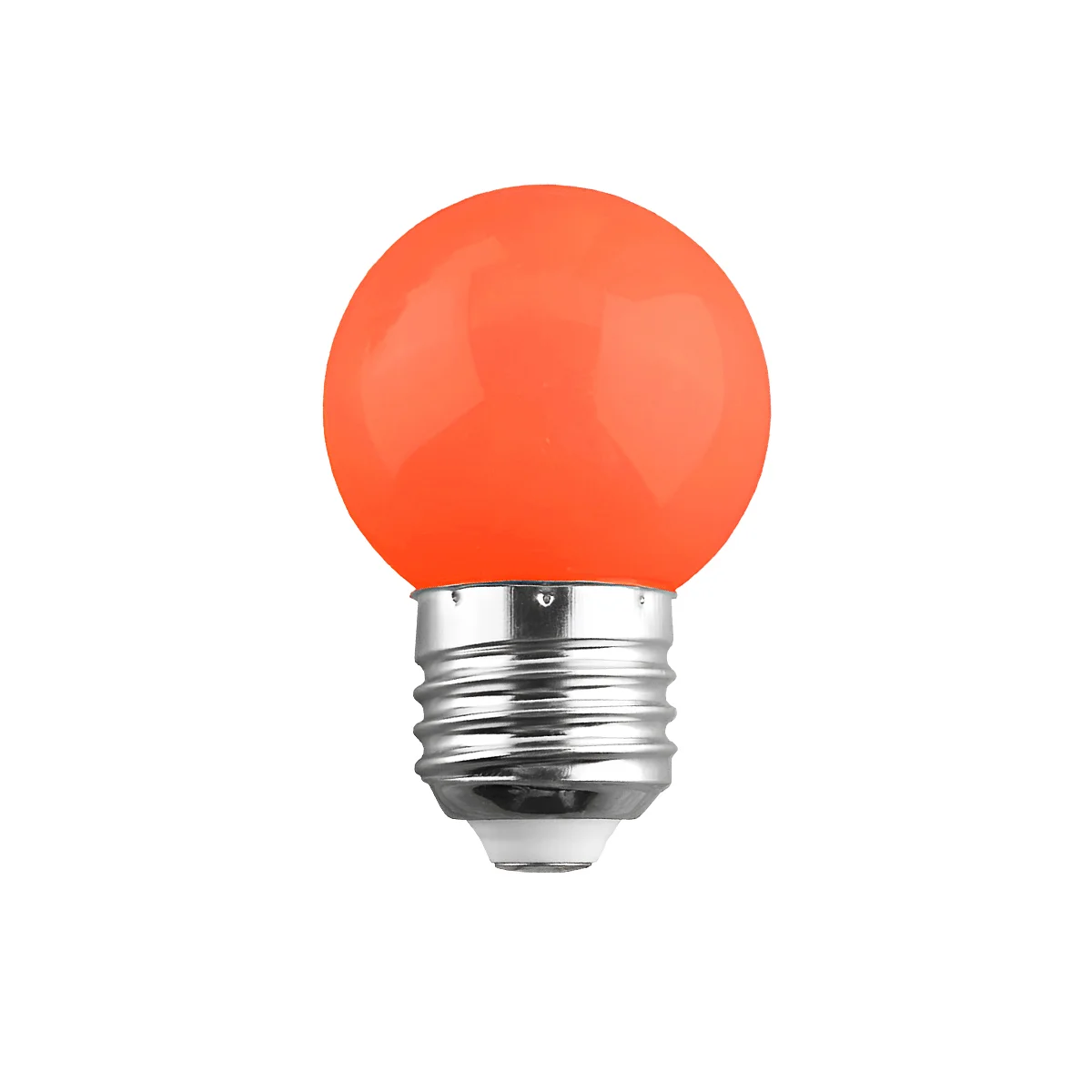 Φωτογραφία προϊόντος: GloboStar® S-40008 Λάμπα LED E27 G45 Γλομπάκι 2W 120lm 260° AC 220-240V IP20 Φ4.5 x Υ6.9cm Σκούρο Πορτοκαλί - 2 Χρόνια Εγγύηση