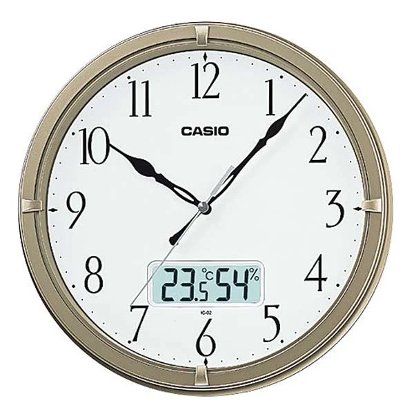 Φωτογραφία προϊόντος: CASIO IC-02-9 ΤΟΙΧΟΥ Πλαστικό Θερμοκρασία/Υγρασία