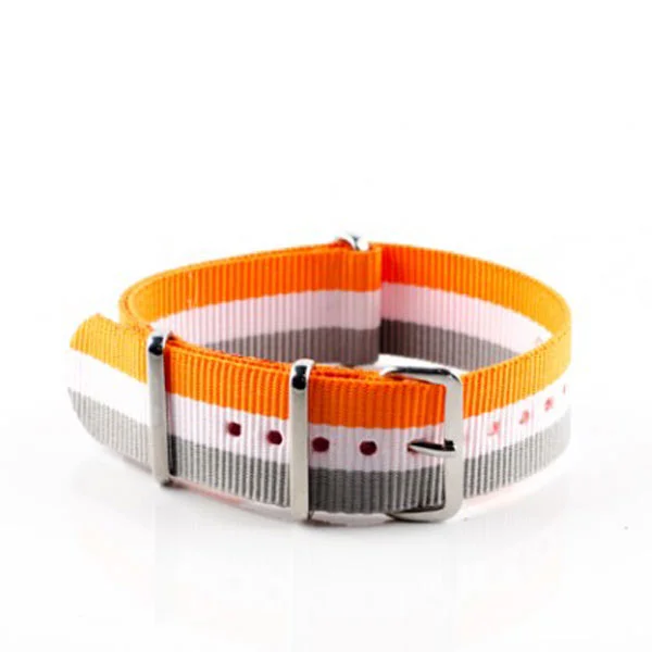 Φωτογραφία προϊόντος: Λουράκι NATO J24 Orange/White/Grey