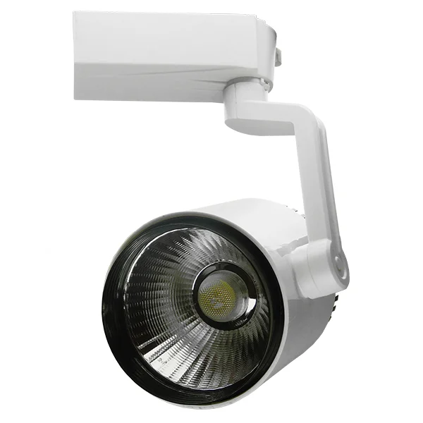 Φωτογραφία προϊόντος: GloboStar S-40044 Διφασικό Bridgelux COB LED Φωτιστικό Σποτ Ράγας 30W 230V 3600lm 24° Ψυχρό Λευκό 6000k