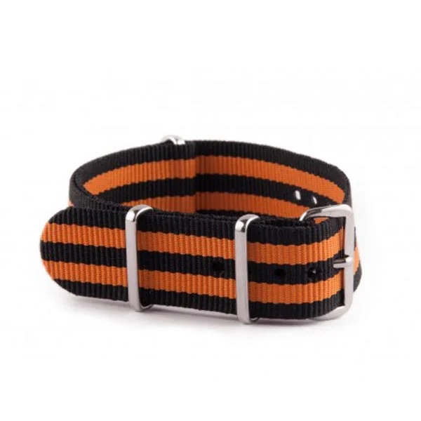 Φωτογραφία προϊόντος: Λουράκι NATO J14 Black/Orange