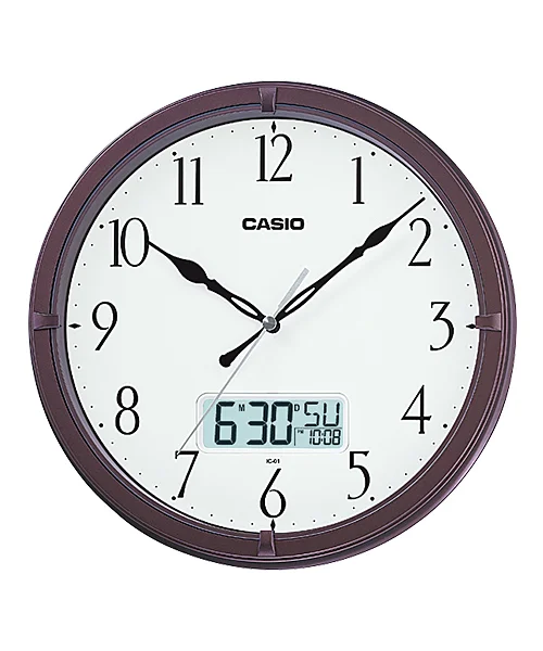 Φωτογραφία προϊόντος: CASIO IC-01-5 ΤΟΙΧΟΥ Πλαστικό Ψηφιακή ώρα/ημερολόγιο