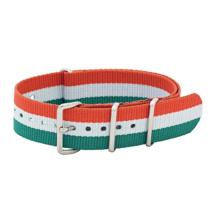 Φωτογραφία προϊόντος: Λουράκι NATO J23 Green/White/Orange