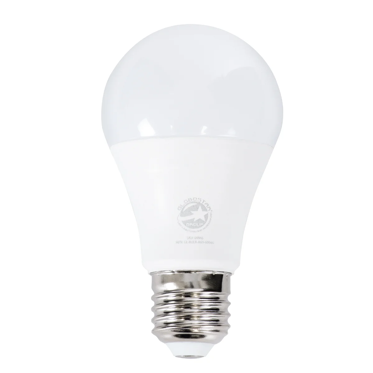 Φωτογραφία προϊόντος: GLOBOSTAR® GLOBE 60047 Λάμπα E27 A60 LED 10W 940lm 260° AC 220-240V IP20 Θερμό Λευκό 2700K Dimmable - Lumileds SMD Chip - Λευκό Γαλακτερό - Μ6 x Π6 x Υ11cm - 3 Χρόνια Εγγύηση