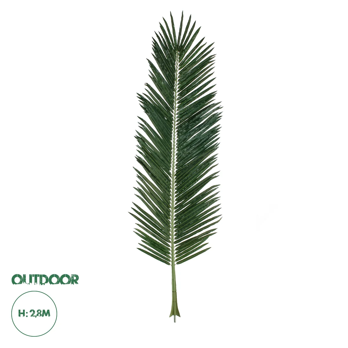 Φωτογραφία προϊόντος: GloboStar® Artificial Garden ARECA PALM LEAF 20182 - Τεχνητό Διακοσμητικό Φύλο Φοινικόδεντρου Αρέκα Π95 x Υ280cm