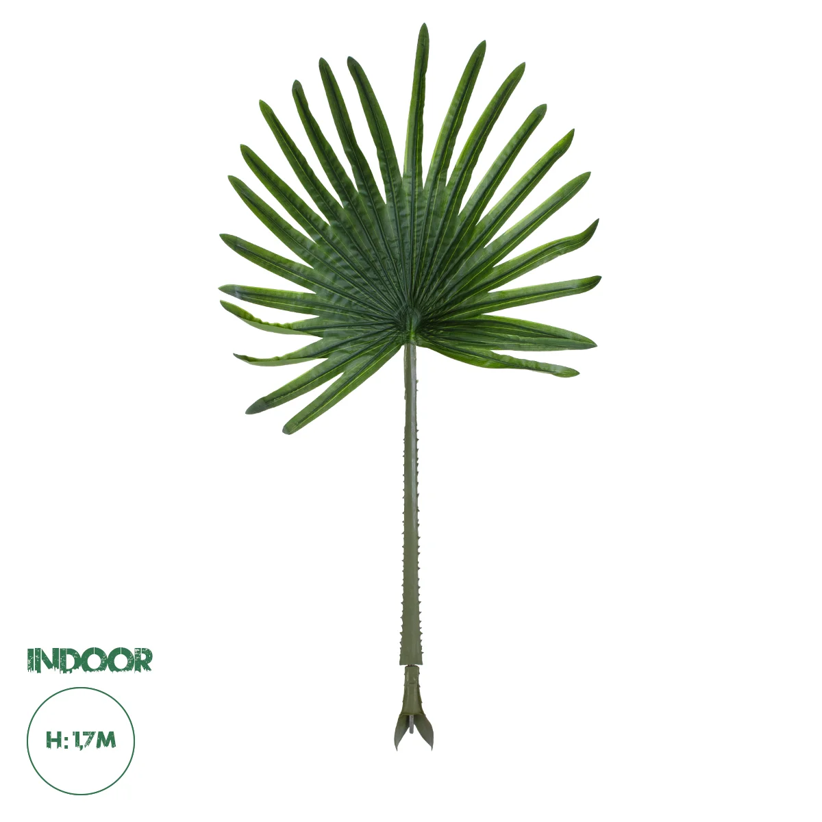 Φωτογραφία προϊόντος: GloboStar® Artificial Garden SERENOA PALM LEAF 20174 Τεχνητό Διακοσμητικό Φύλο Φοινικόδεντρου Σερενόα Βεντάλια Π90 x Υ170cm