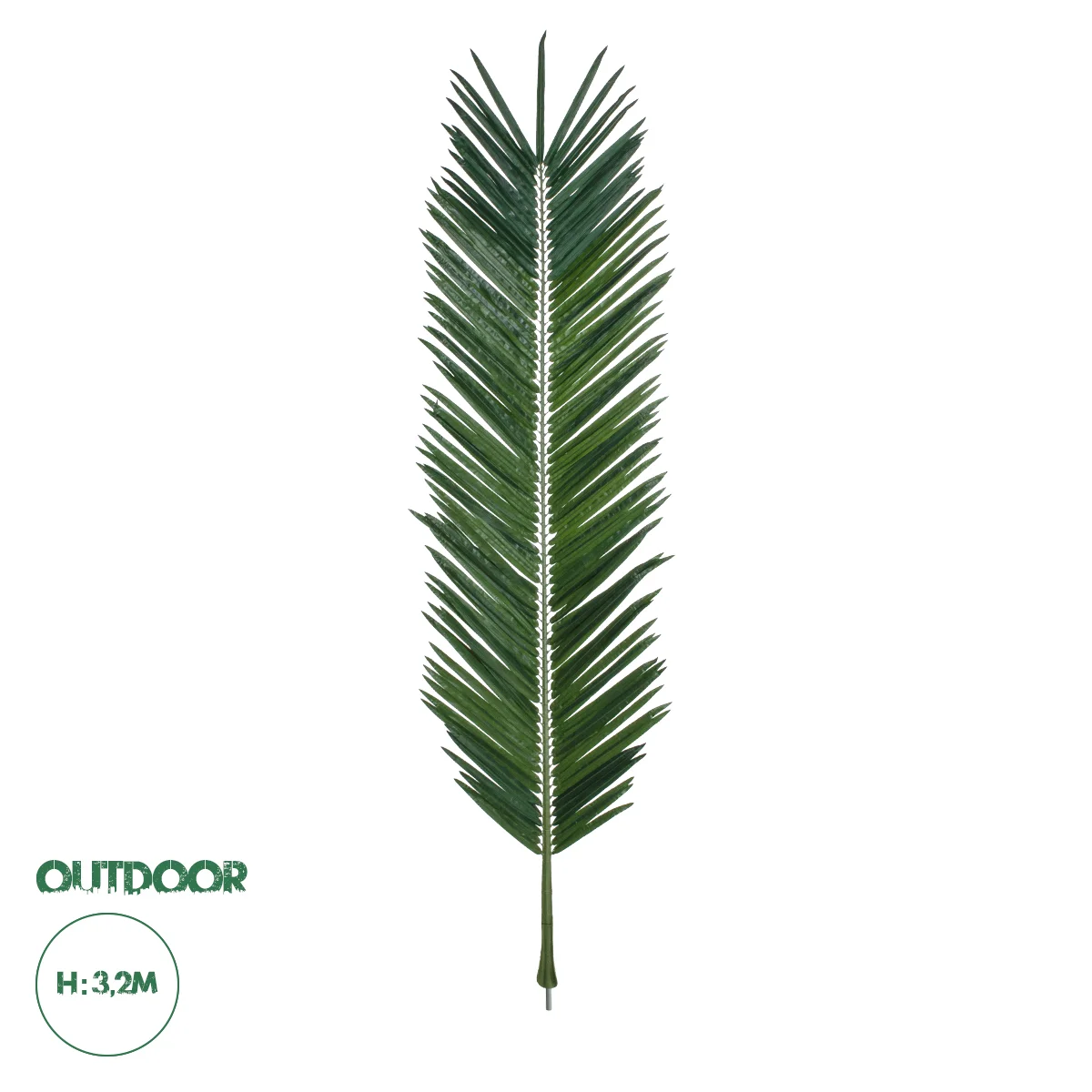 Φωτογραφία προϊόντος: GloboStar® Artificial Garden ARECA PALM LEAF 20183 - Τεχνητό Διακοσμητικό Φύλο Φοινικόδεντρου Αρέκα Π95 x Υ320cm