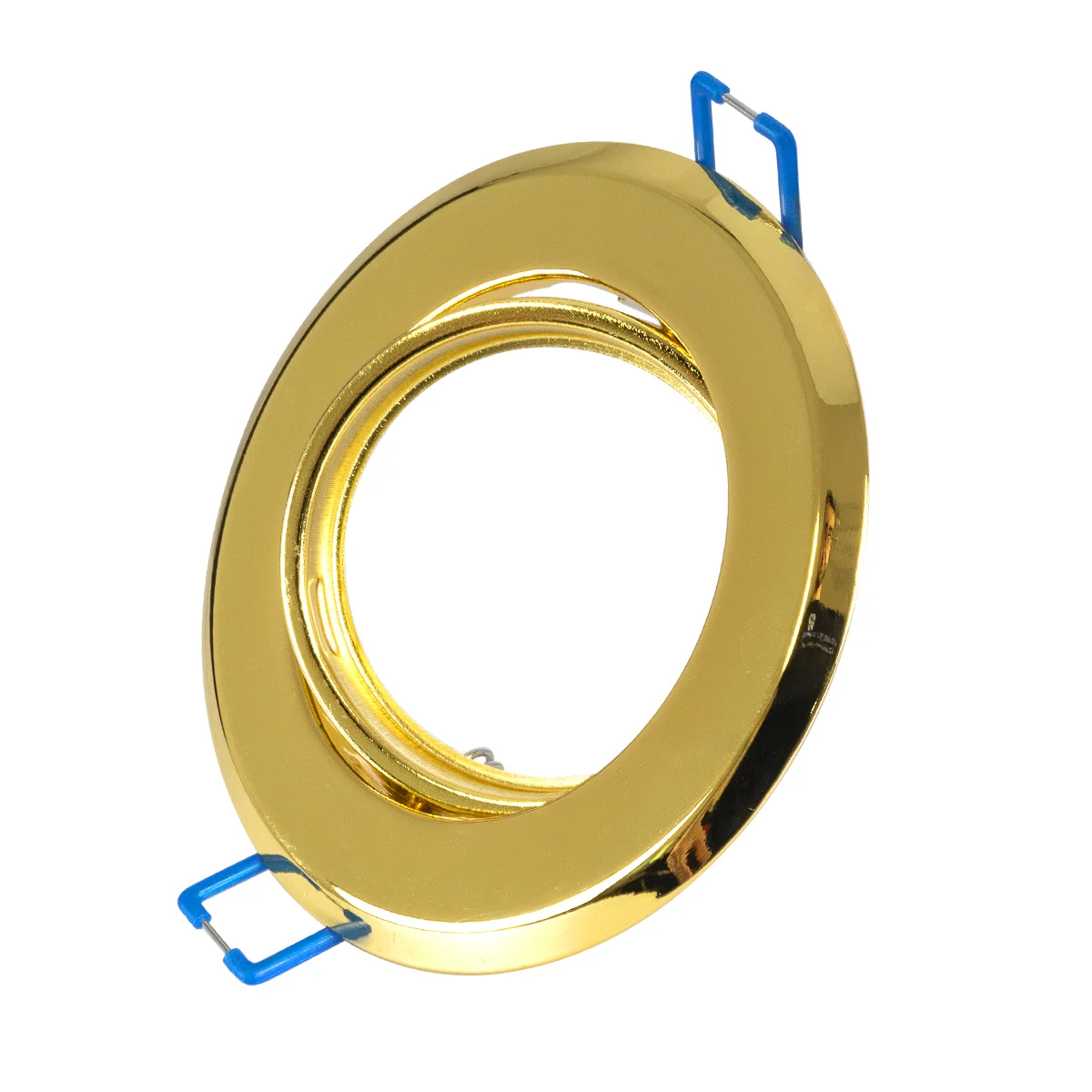 Φωτογραφία προϊόντος: GLOBOSTAR® ORO 77818 Χωνευτή Κινούμενη Βάση για Σποτ MR16 με Ντουί GU10/GU5.3 IP20 - Χρυσό Πλατίνα - Μ9.2 x Π9.2 x Υ2.8cm / Q7.6cm