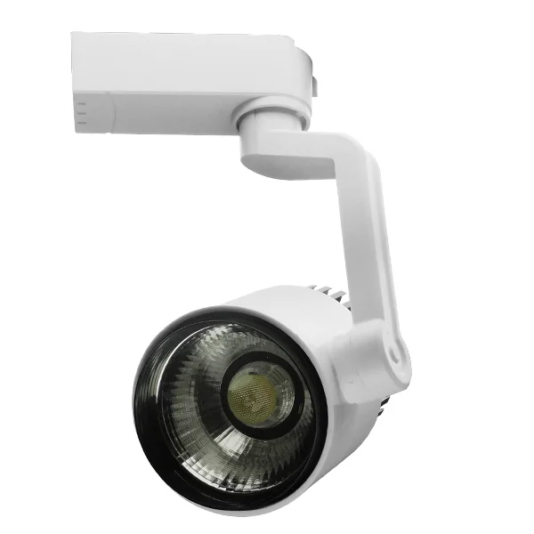 Φωτογραφία προϊόντος: GloboStar S-40041 Διφασικό Bridgelux COB LED Φωτιστικό Σποτ Ράγας 15W 230V 1800lm 24° Ψυχρό Λευκό 6000k