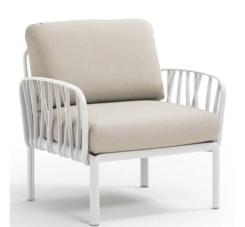 Φωτογραφία προϊόντος: Nardi Komodo ref.371 πολυθρόνα 00 - Bianco 79x78x88(47,5)cm