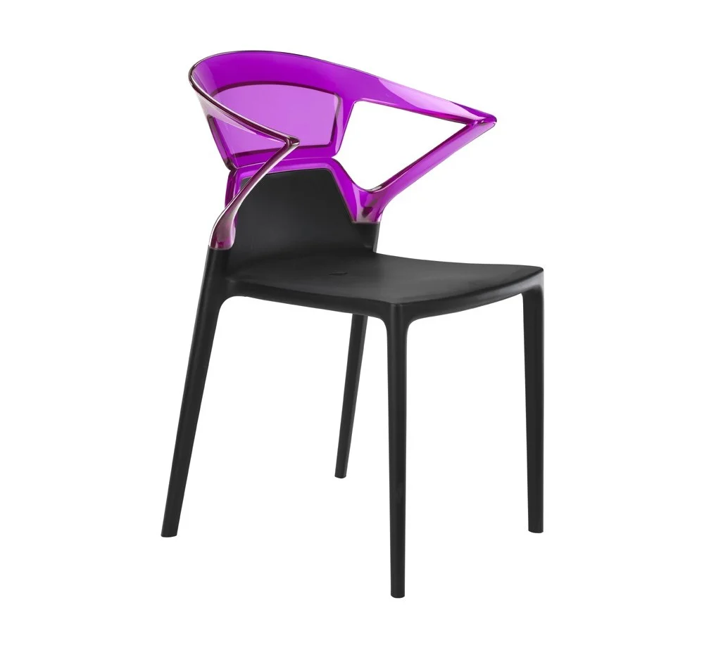 Φωτογραφία προϊόντος: Papatya EGO-K πολυθρόνα 28 - Purple transparent 55x53x82(47)cm