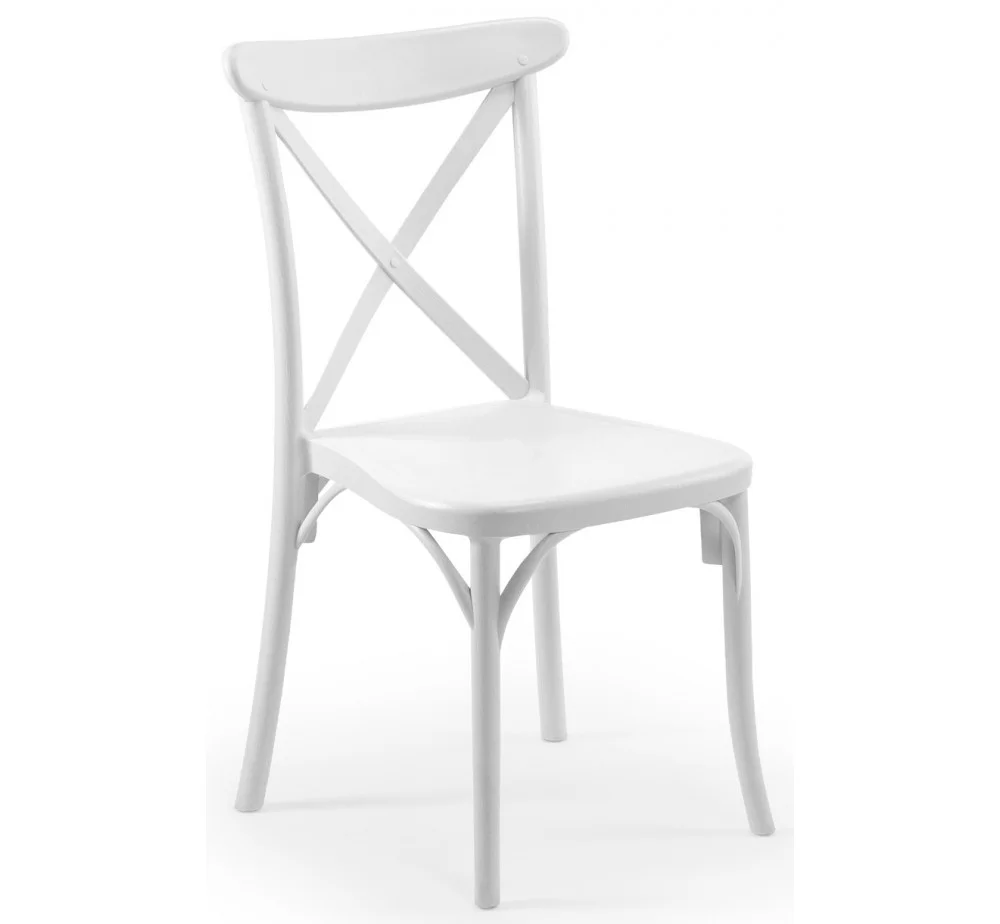 Φωτογραφία προϊόντος: Capri καρέκλα Ivory White 49x54x90(45)cm