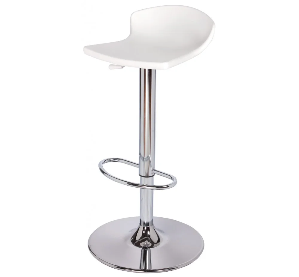 Φωτογραφία προϊόντος: Gaber Srl Guliver A/AV σκαμπό bar 00-White Ø40(37x36)x60-75cm