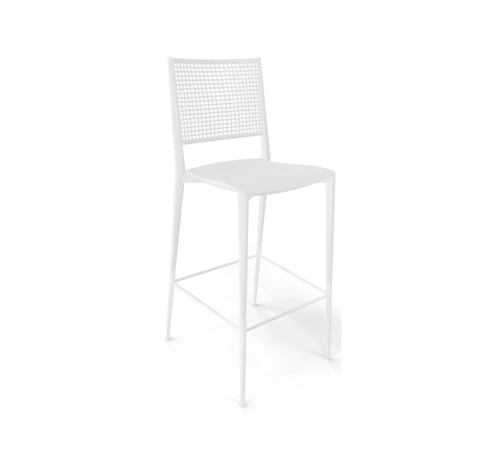Φωτογραφία προϊόντος: Gaber Srl Kalipa σκαμπό bar 00|White - 53|Caramelo 48x52xH116(80)cm
