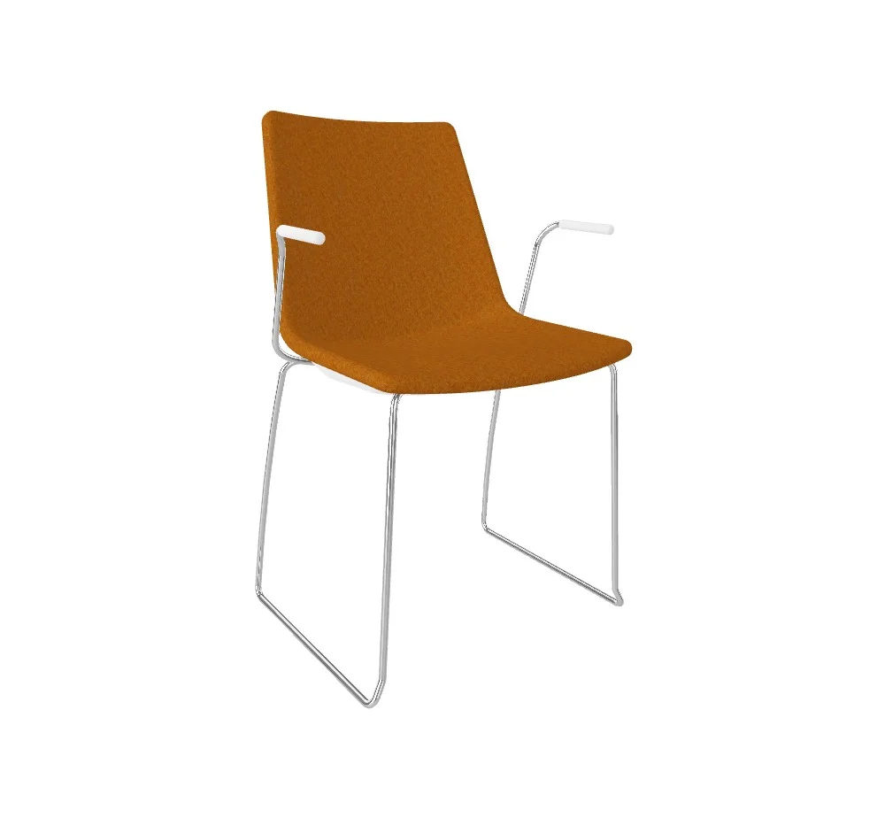 Φωτογραφία προϊόντος: Gaber Srl AKAMI-SS UPHOLSTERED πολυθρόνα cod191/IKSS Xρώμιο 48x55x85(65/47)cm