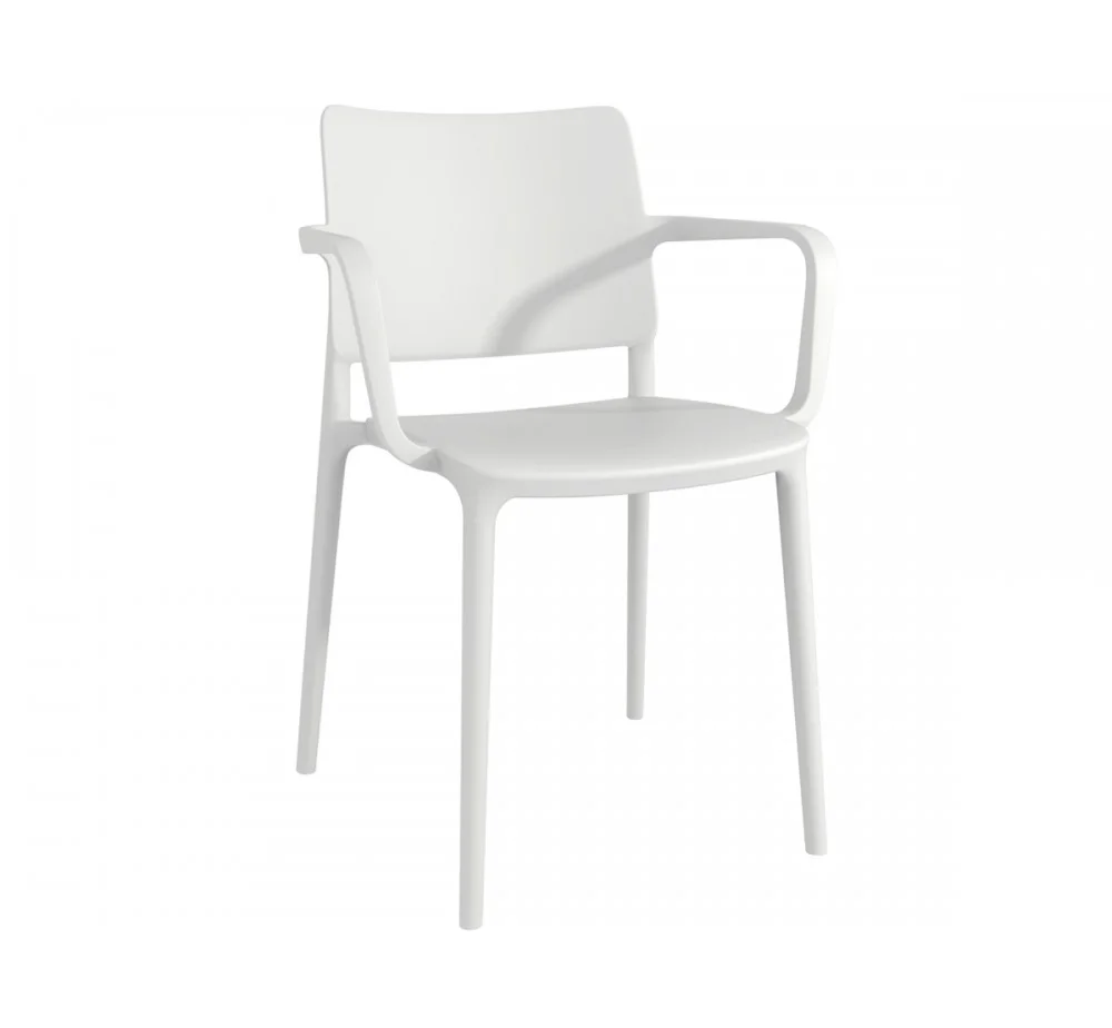 Φωτογραφία προϊόντος: Papatya Joy-K πολυθρόνα 01 -White 494mm x 572mm x 793(455)mm