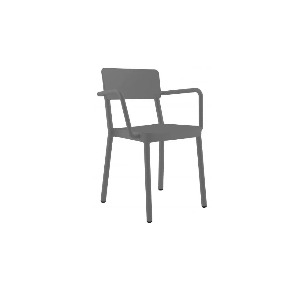 Φωτογραφία προϊόντος: Resol Lisboa πολυθρόνα Dark grey 52cm x 60cm x 82cm
