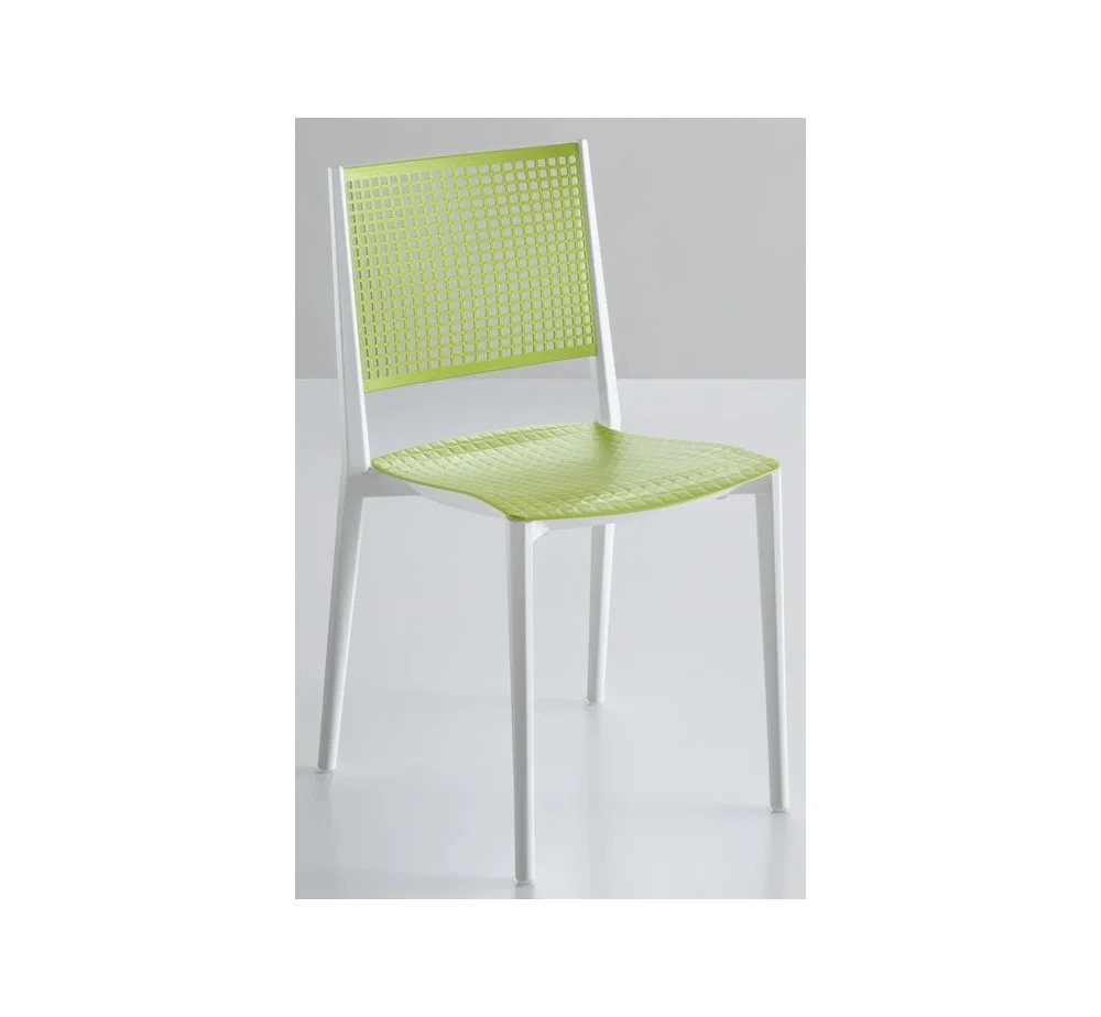 Φωτογραφία προϊόντος: Kalipa καρέκλα 00 White/Green 43x48x82 cm