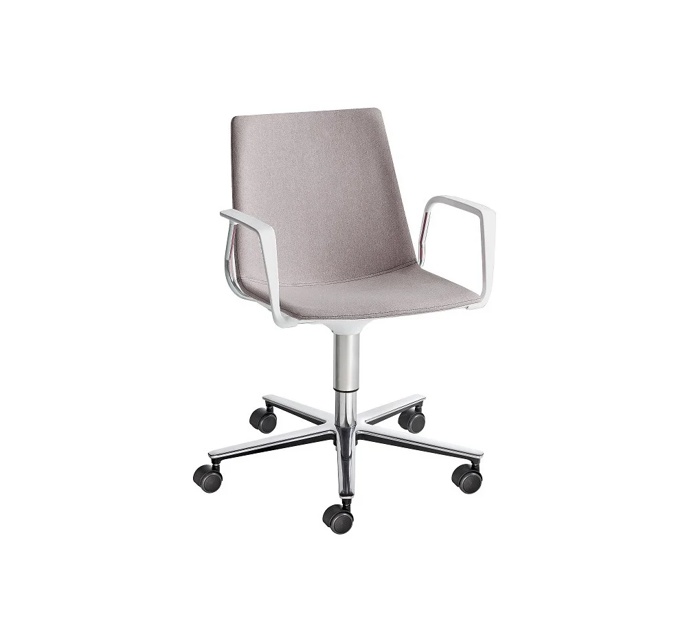 Φωτογραφία προϊόντος: Gaber Srl AKAMI-T5R BRACCIOLO UPHOLSTERED πολυθρόνα cod191/IKT5RB Polished alu 65x65x80-91(43-54)cm
