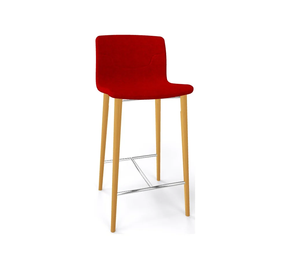 Φωτογραφία προϊόντος: Gaber Srl Slot 78/68 BL Upholstered σκαμπό bar Ύψος 68cm 45x45xH(107-97)78-68cm