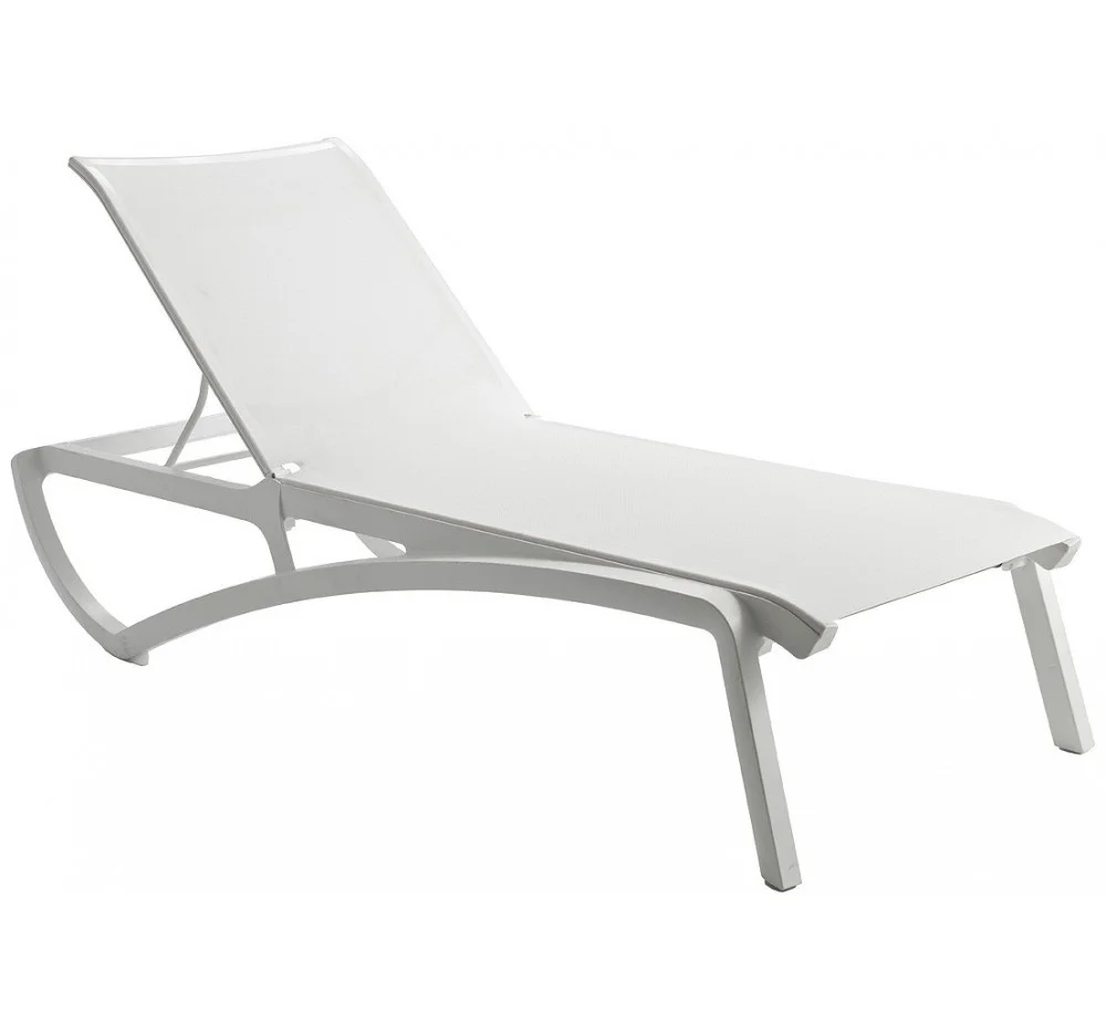 Φωτογραφία προϊόντος: Grosfillex France Sunset ξαπλώστρα T30 - Grey 192x78x39cm