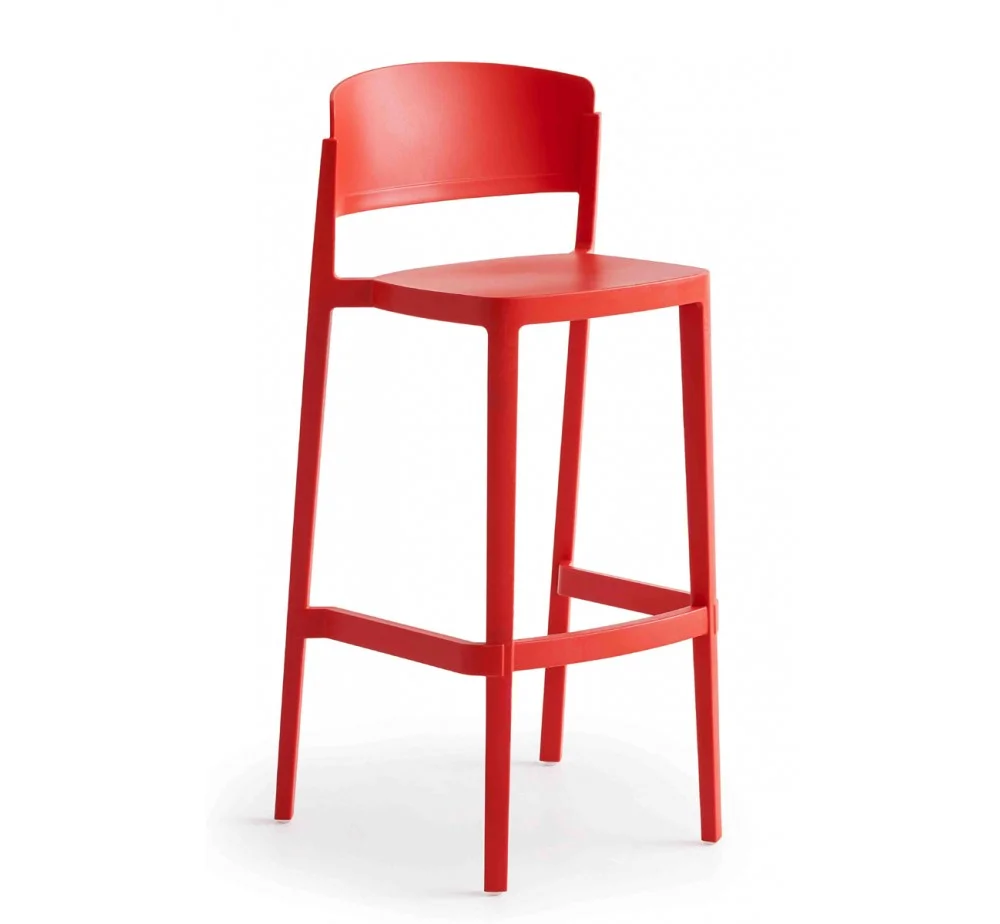 Φωτογραφία προϊόντος: Gaber Srl Abuela Stool 77 σκαμπό bar cod294/77A 06-Red 50x45x101(77)cm