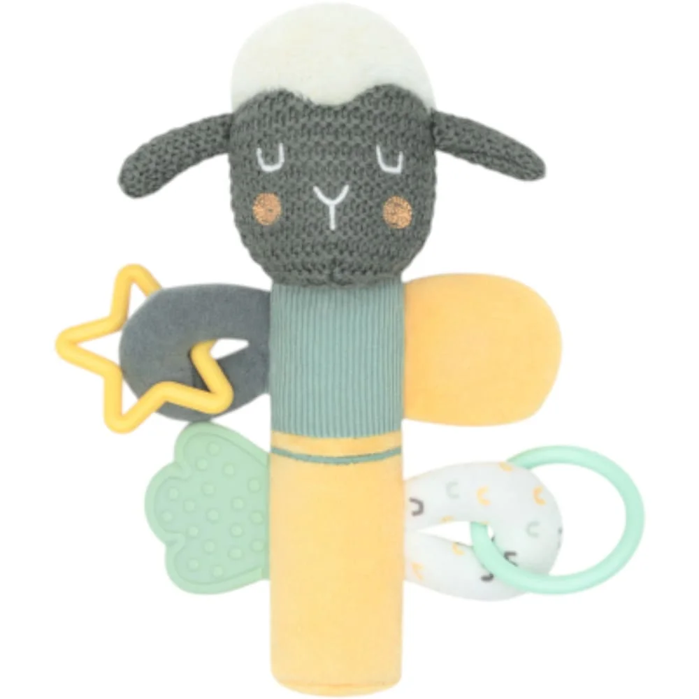 Φωτογραφία προϊόντος: Green Sleepy Sheep Βρεφική Κουδουνίστρα με Μασητικό, Kikka Boo (MPN 31201010435)