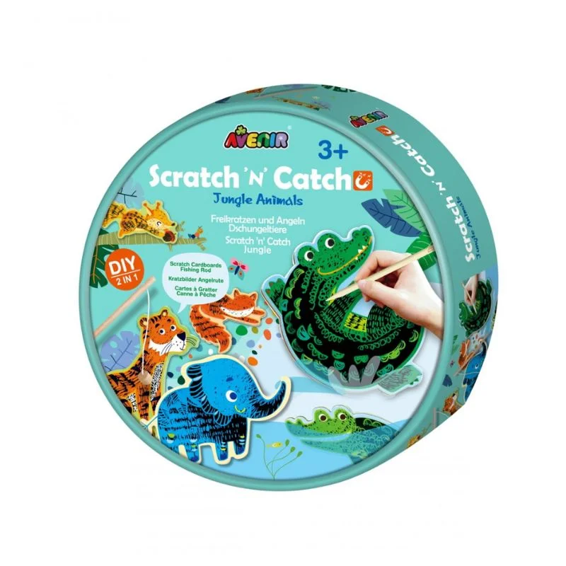 Φωτογραφία προϊόντος: Avenir Scratch 'n' Catch Ζώα Της Ζούγκλας