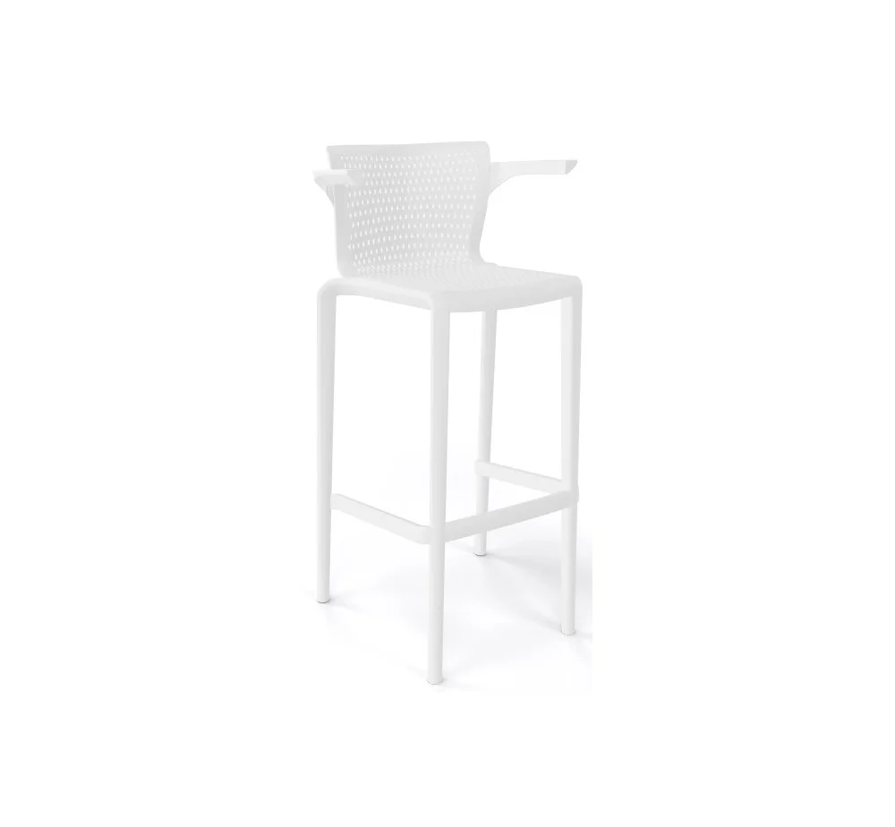 Φωτογραφία προϊόντος: Gaber Srl Spyker -B σκαμπό bar 00-White 49,50x46xH102,5(79,5)cm