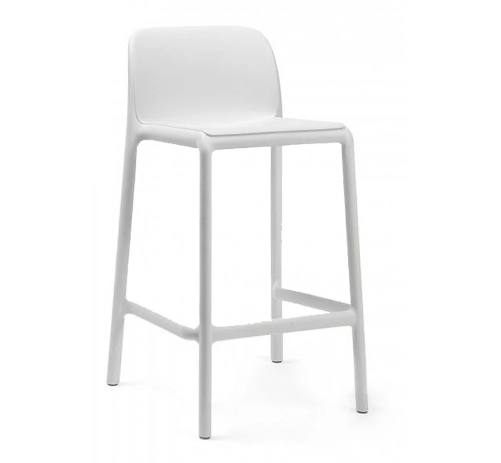 Φωτογραφία προϊόντος: Nardi FARO ref.347 mini σκαμπό 00 - Bianco 47,5x49,5x86,5(65)cm