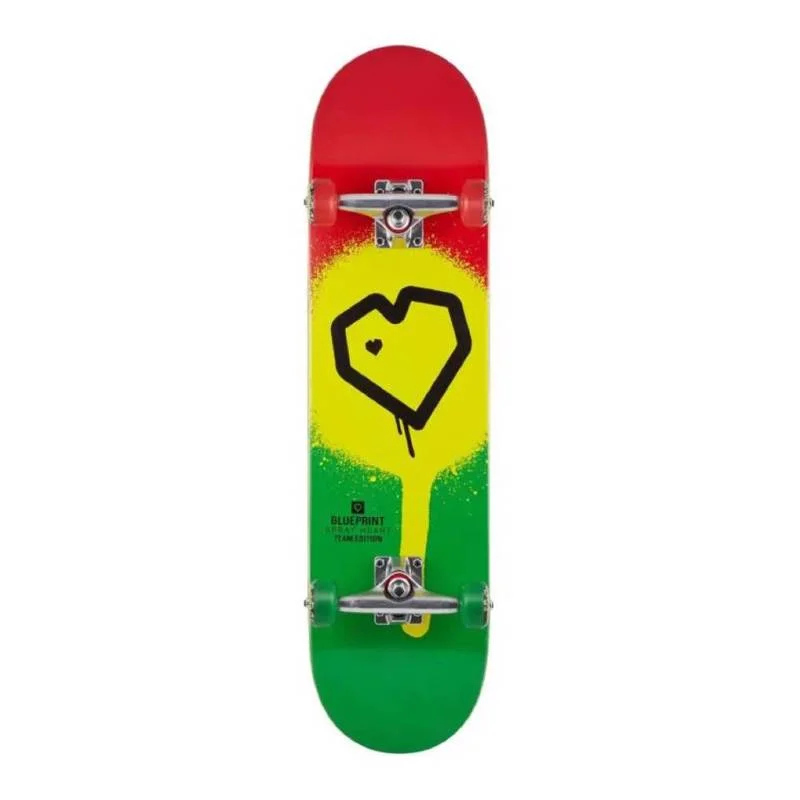 Φωτογραφία προϊόντος: BLUE PRINT Spray Heart Complete Τροχοσανίδα 8'' - Rasta
