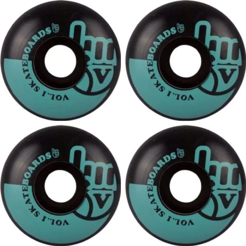 Φωτογραφία προϊόντος: VOL.1 Ροδάκια Skateboard - Μαύρο/Γαλάζιο